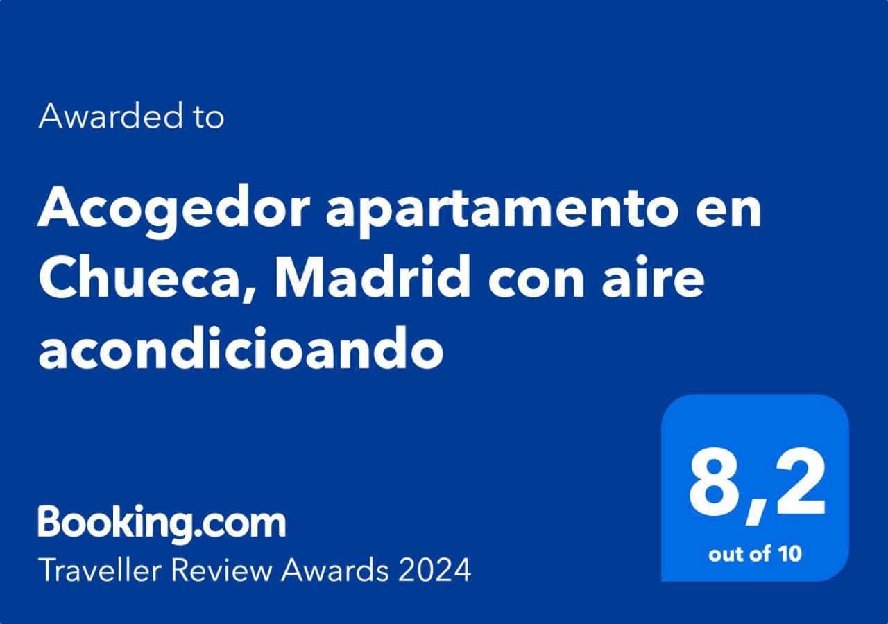 Comodo Y Acogedor Apartamento En Chueca, Gran Via Con Aire Acondicionado Y Calefaccion Madrid Kültér fotó